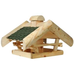 - Zum Made in Holz aus Vogelfutterhaus - Quadratisches Aufhängen EU